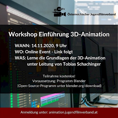 oejfv - workshop - Einführung 3D-Animation 20 - thumb