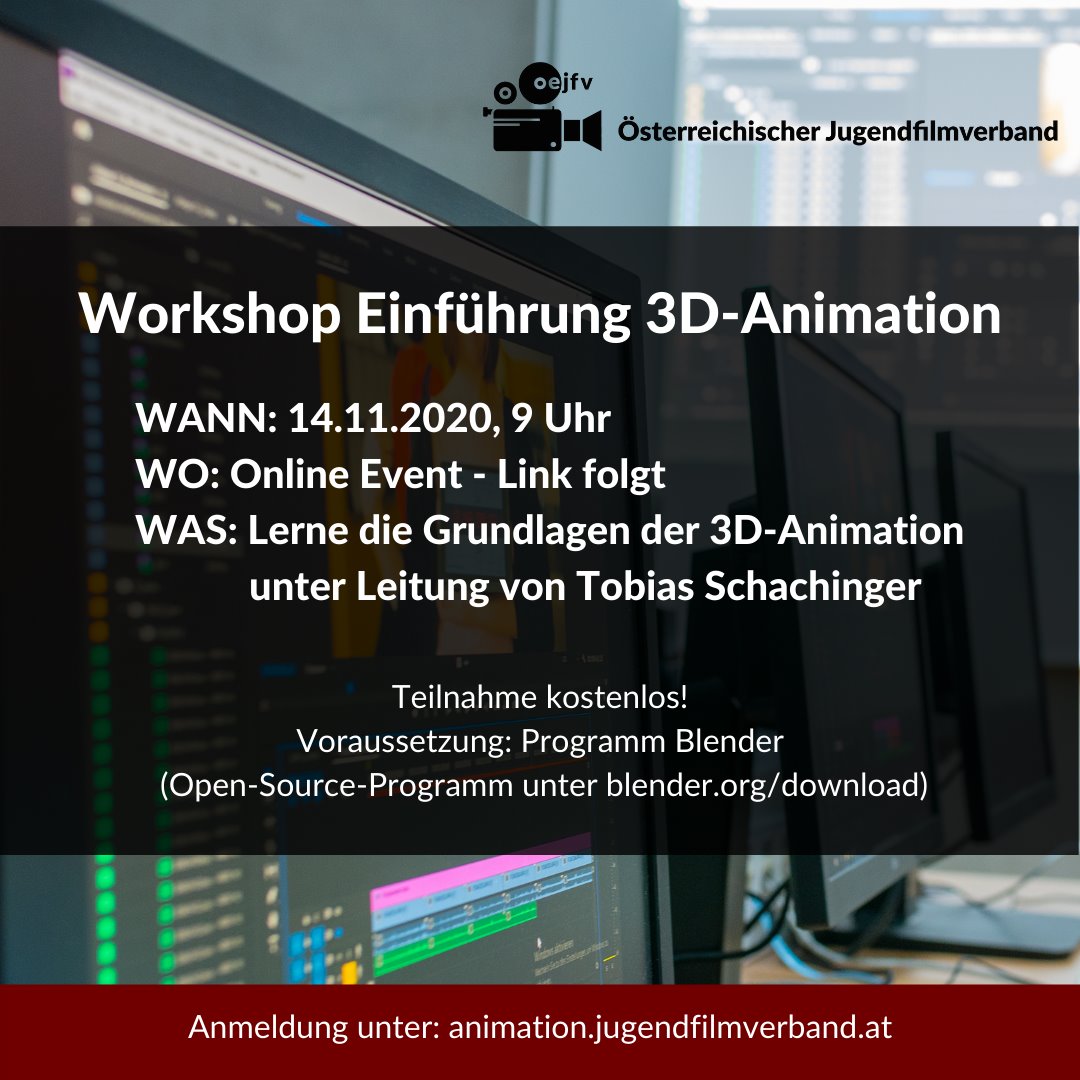 oejfv - workshop - Einführung 3D-Animation 20